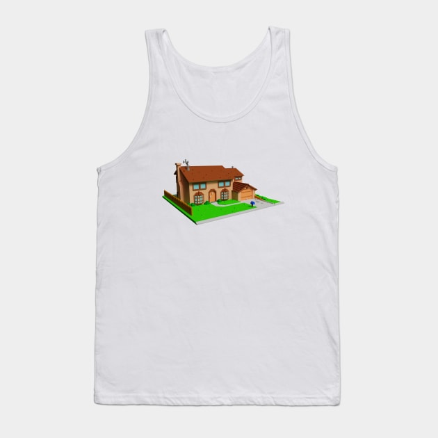 742 Evergreen Terrace Tank Top by PhilFTW